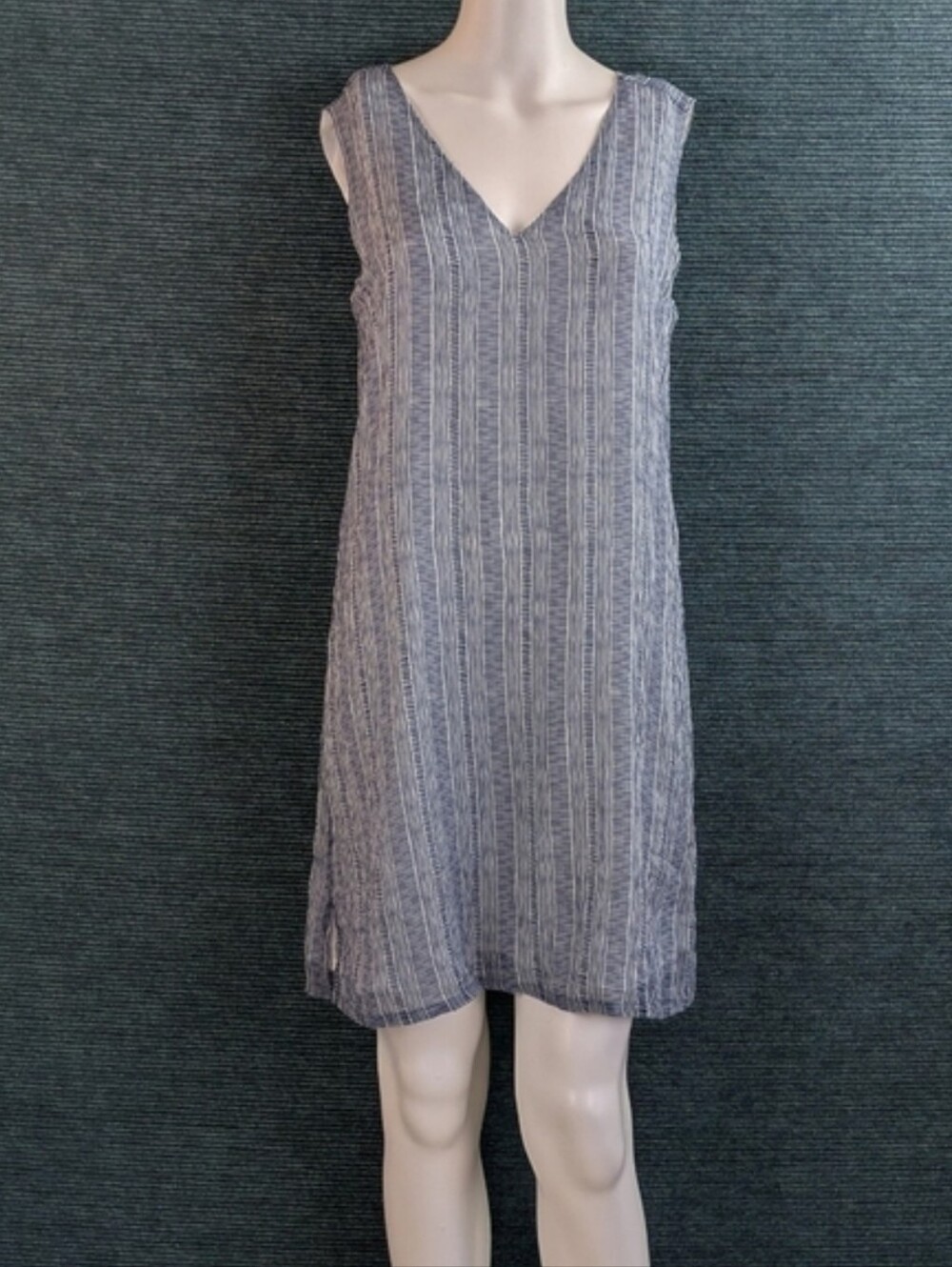 Ecru Silk Summer Shift Dress